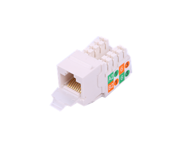 网旗模块(六类打线90度+防尘门)WQOL-600-12